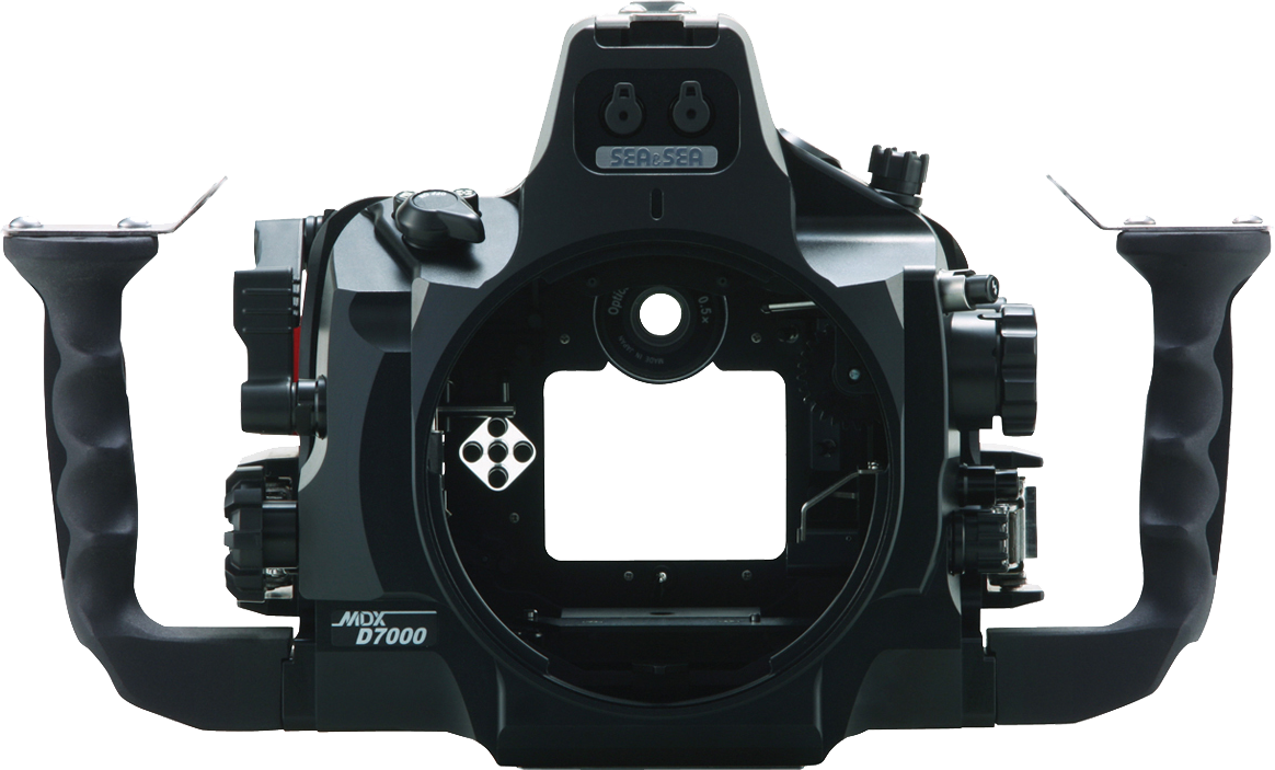 ニコンD7000カメラ(標準ズームレンズ付き)と水中ハウジングセット ...